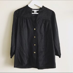 DVF Diane von Furstenberg silk blouse